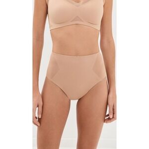 Honeylove Crossover Briefs High Waist Shapewear Nude Beige XL NWOT